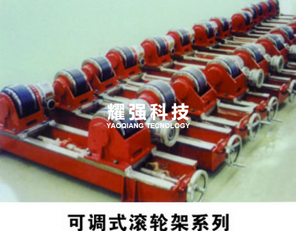 丝杆滚轮架